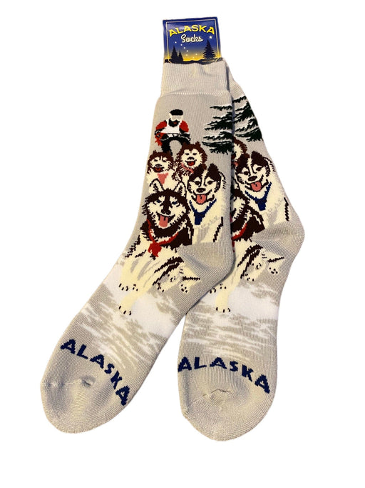 Men's Alaska Dog Team Towel Sock WEARABLES / SOCKS