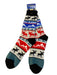 Men's Moose Print Towel Sock WEARABLES / SOCKS