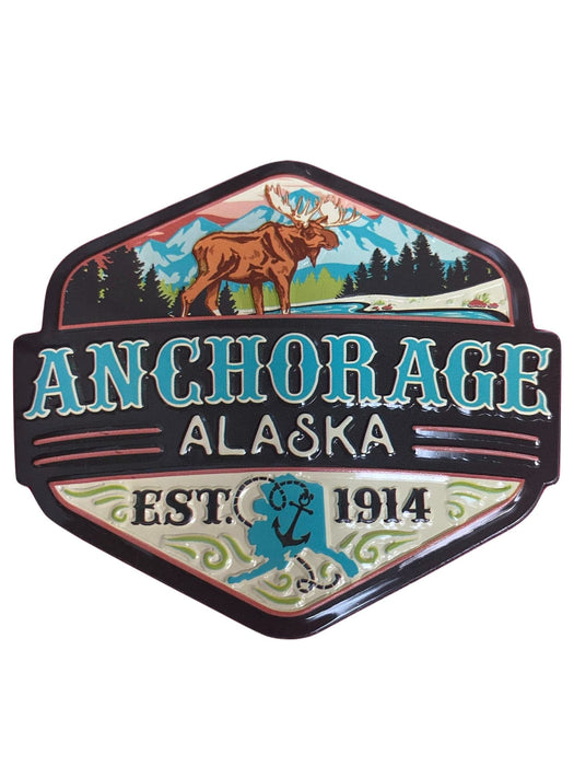 Moose, Anchorage Alaska Magnet COLLECTIBLES / MAGNETS
