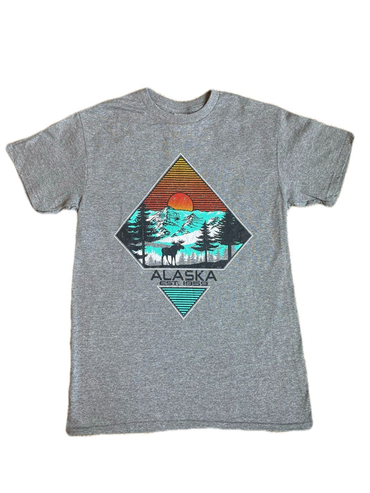Moose, Mountain Diamond, Adult T-shirt SOFT GOODS / T-SHIRT