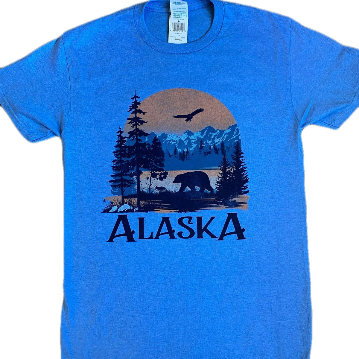 Mt. Haven Alaska Bear, Adult T-shirt — Polar Bear Gifts