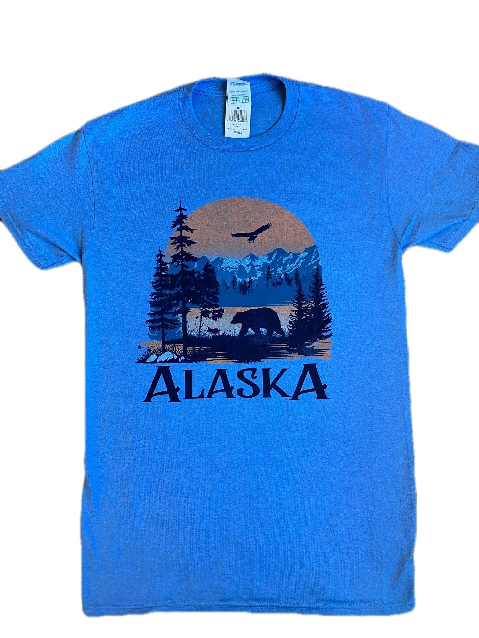 Mt. Haven Alaska Bear, Adult T-shirt — Polar Bear Gifts