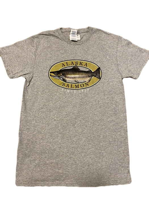 Salmon Oval, Adult T-shirt SOFT GOODS / T-SHIRT