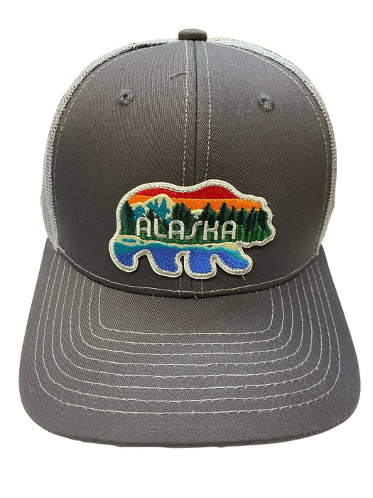 Sunset Bear, Trucker Hat WEARABLES / BASEBALL HATS