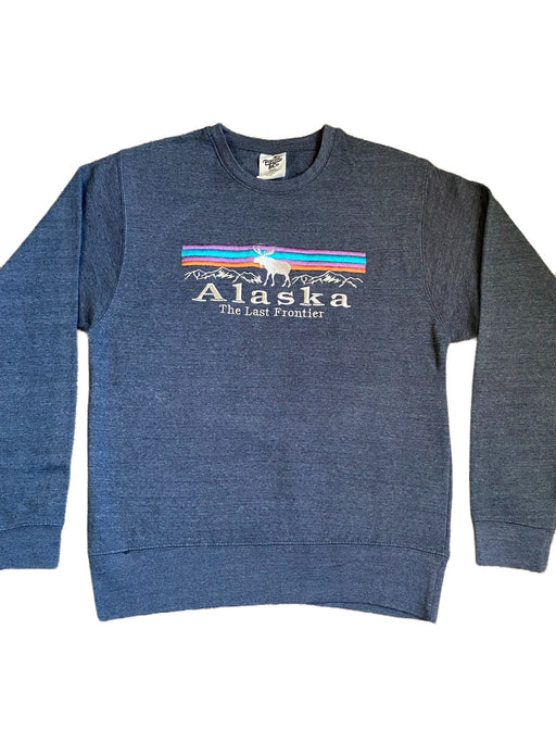 Sunset Moose Mountain, Adult Crew neck SOFT GOODS / CREW NECKS