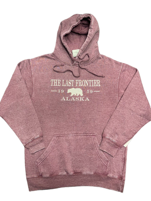 The Last Frontier Bear, Burnout Hoodie SOFT GOODS / S-SHIRTS