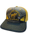 The Last Frontier Moose/Tree Trucker Hat WEARABLES / BASEBALL HATS