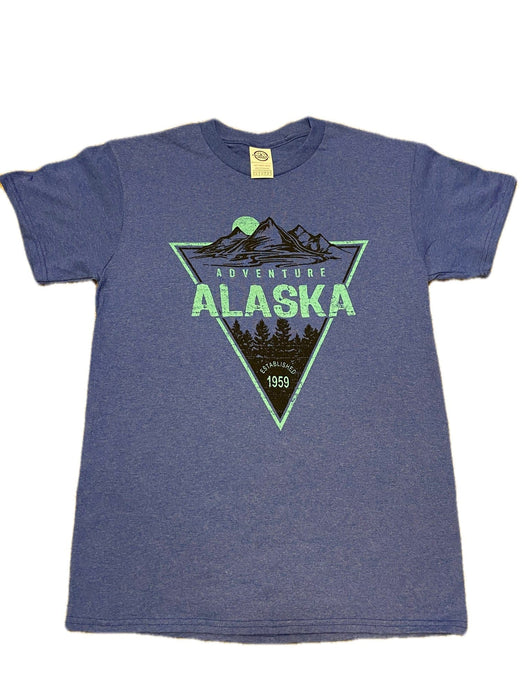 Triangle Mountain,  Adventure,  Adult T-Shirt SOFT GOODS / T-SHIRT
