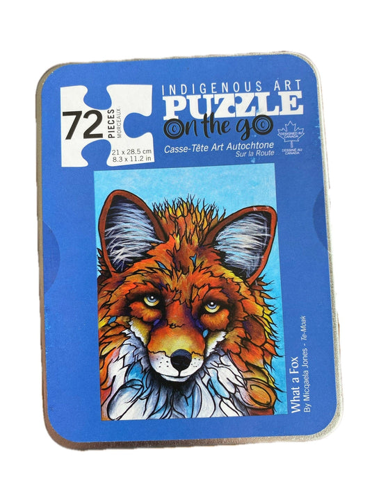 What A Fox, Tin Box Puzzle PUZZLES