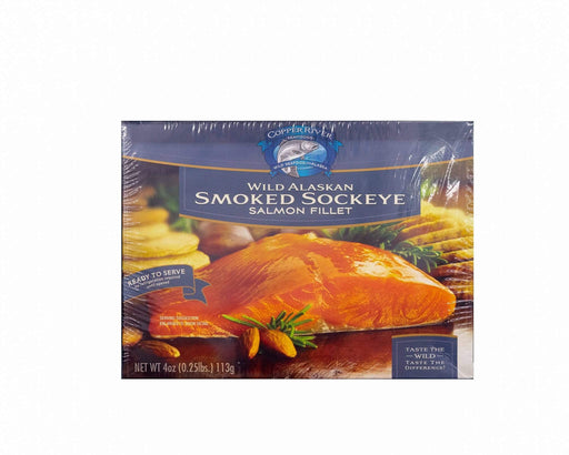 Wild Alaskan Smoked Sockeye Salmon - 4oz FOOD / FISH