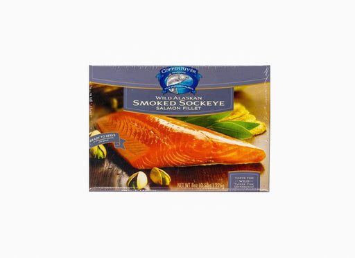 Wild Alaskan Smoked Sockeye Salmon - 8oz FOOD / FISH